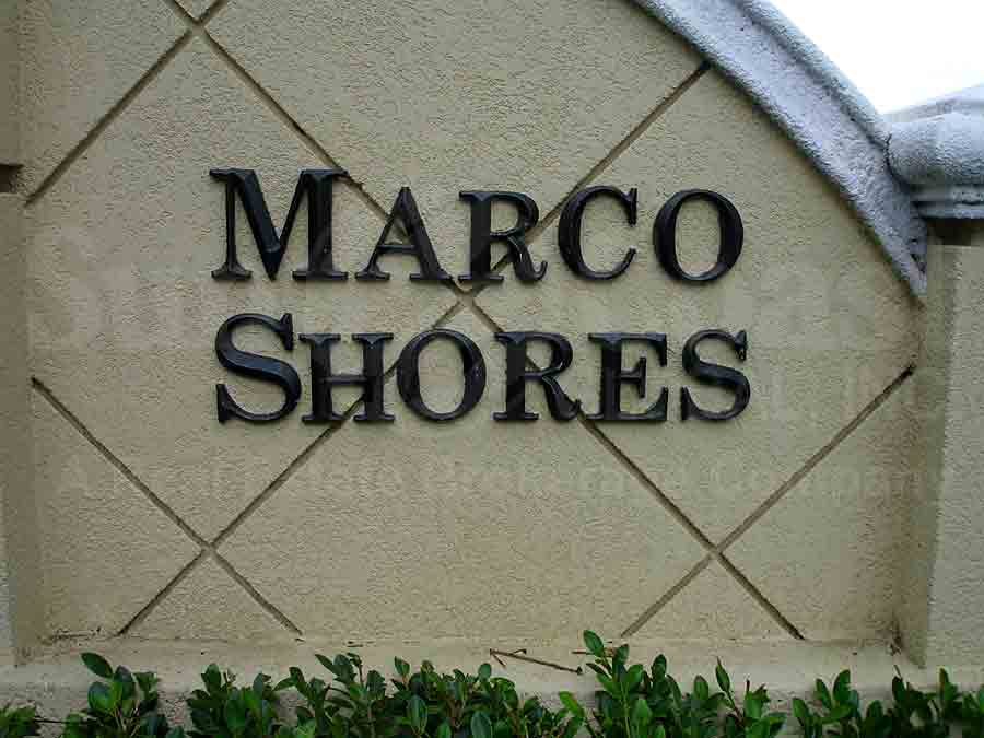 MARCO SHORES Signage